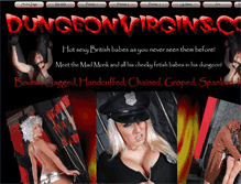 Tablet Screenshot of dungeonvirgins.com